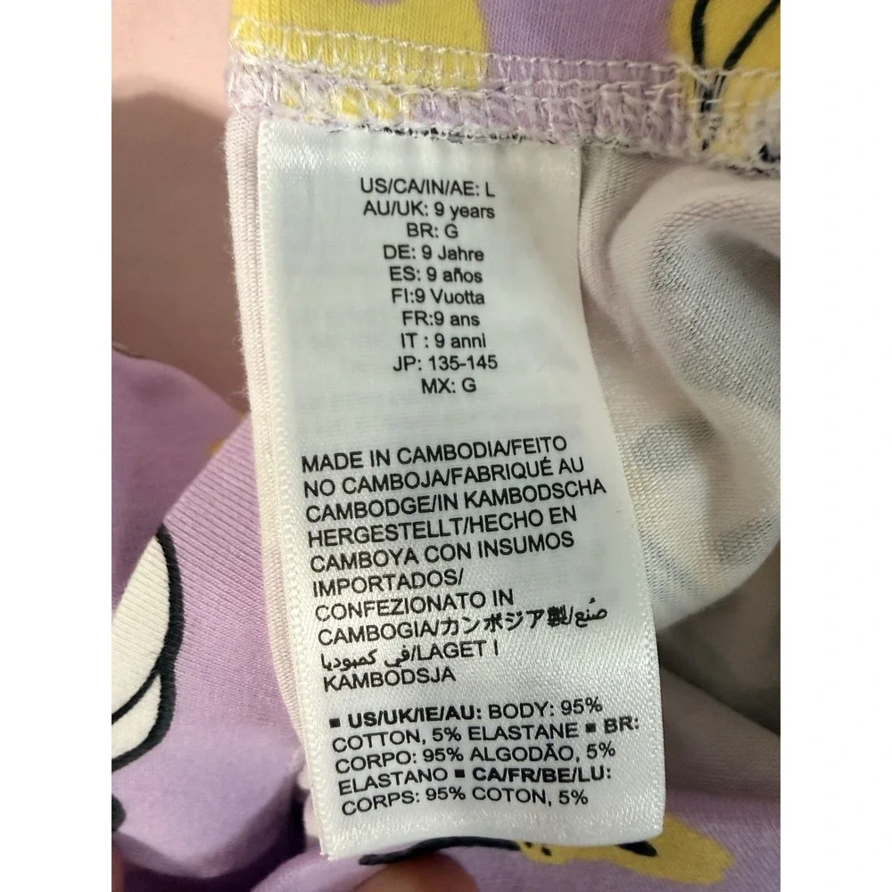 Amazon Essentials Disney Mini And Friends Girls Leggings Size Large Three Pack
